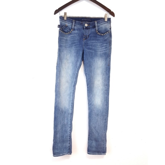 Rock & Republic • Skull Studded Pocket Jeans - Picture 2 of 8